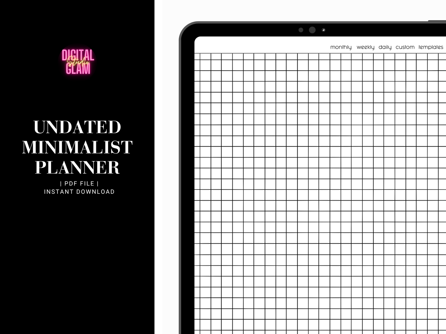 Free Minimalist Planner